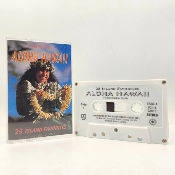 Aloha Hawaii 25 Island Favorites Double Cassette Madacy - Picture 5 of 10